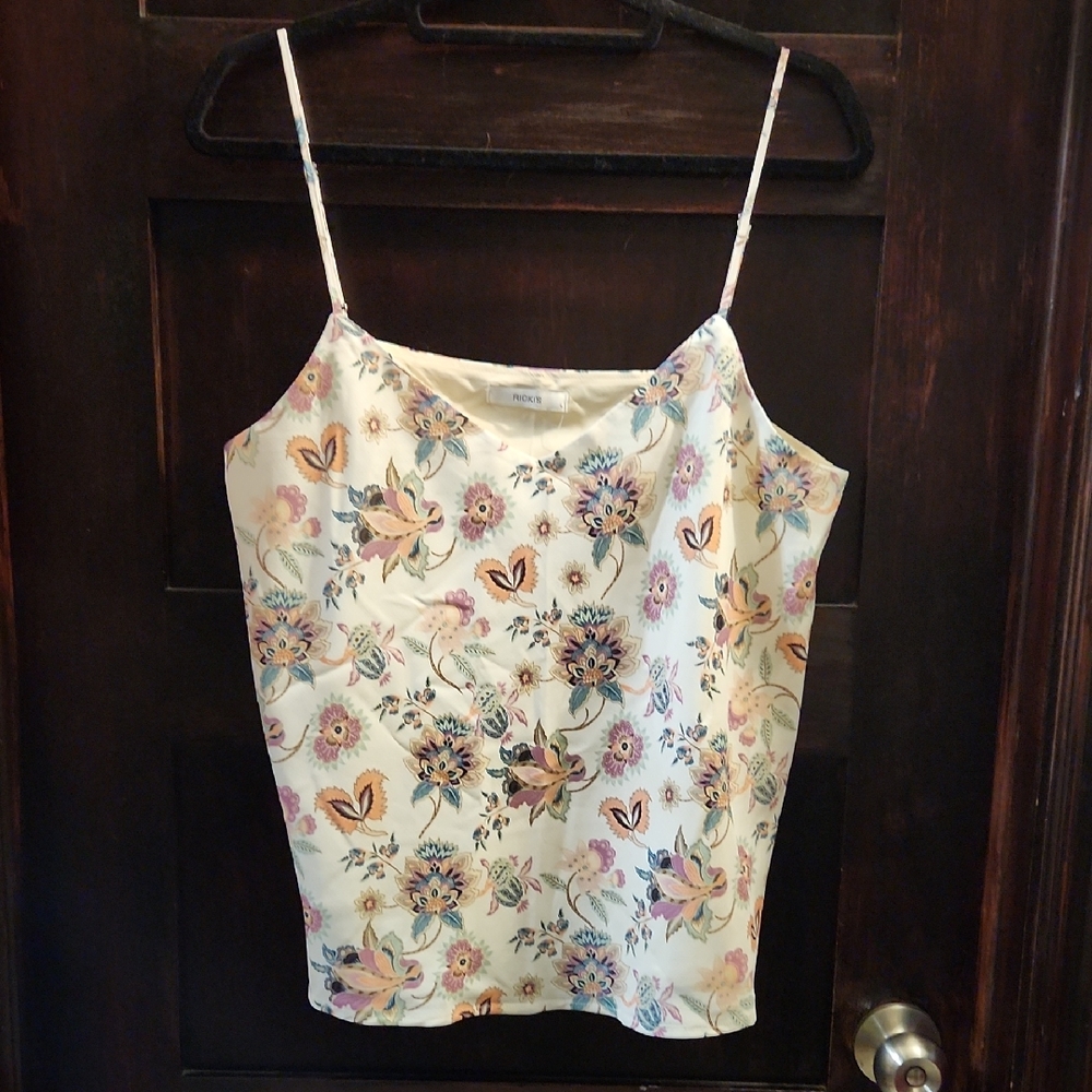 Ricki's Cream Floral Camisole Top